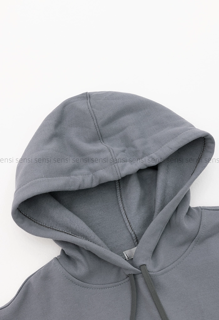 هودی باکسی ساده رنگی کد1005150